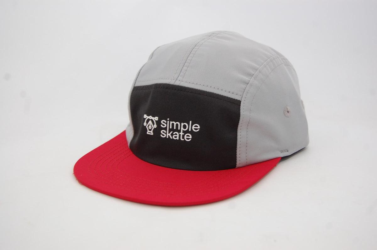 BONÉ FIVE PANEL PTO VERMELHO